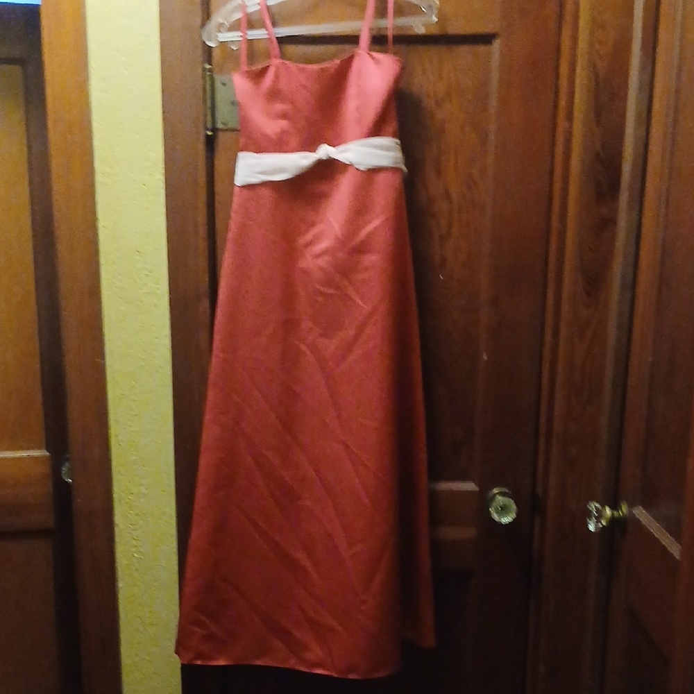 DaVinci Kids Formal Dress in Red and White